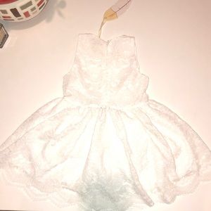 U Baby Dresses - Ubaby Lace White Girl’s Dress U Baby Dresses - Ubaby Lace White Girl’s Dress